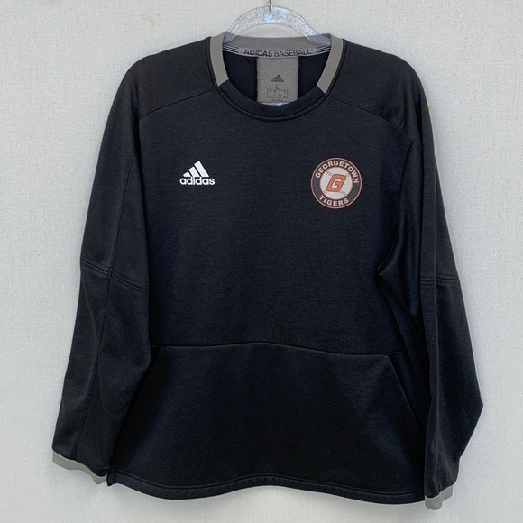 Adidas • Georgetown Baseball Pull Over • Sz L - Picture 1 of 13